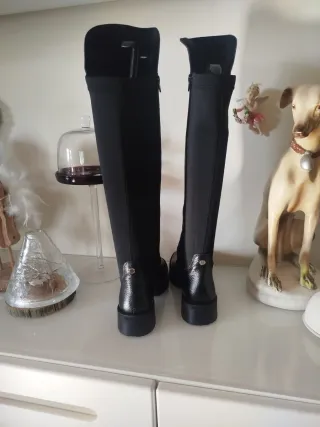 Stivali alti Steve Madden neri