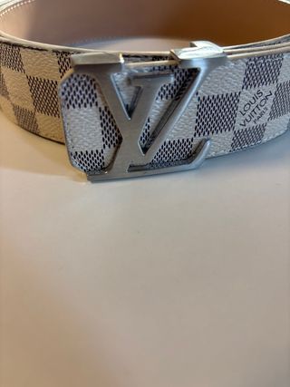 Cinturón LV Damier Azur