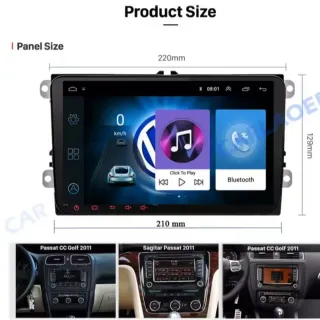 Radio Volkswagen Seat Skoda