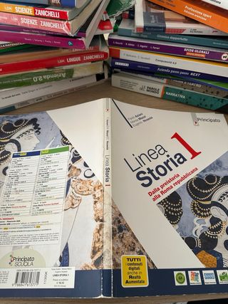 linea storia1 dalla preistoriaalla romarepublicana