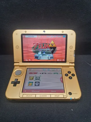 Nintendo 3DS XL Dorada Edición Zelda