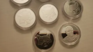 Onzas plata criptomoneda SHIB