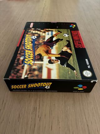 Soccer Shootout SNES PAL España Nuevo