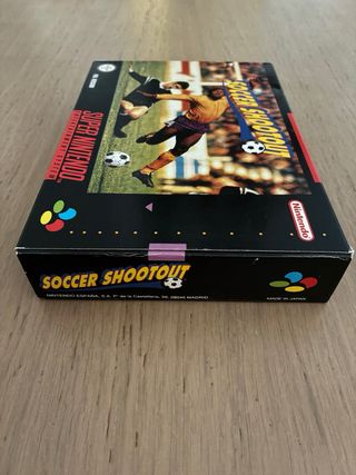 Soccer Shootout SNES PAL España Nuevo