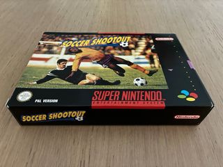 Soccer Shootout SNES PAL España Nuevo