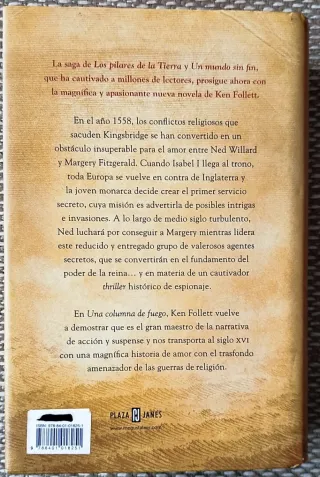 Una columna de fuego (Saga Los pilares de la Ti...