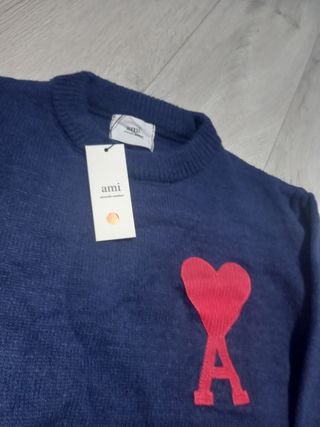 Jersei Ami Paris azul marino