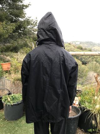 Chubasquero TL BC impermeable negro