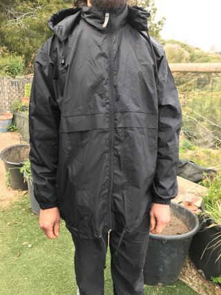 Chubasquero TL BC impermeable negro