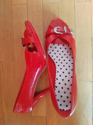 Zapatos tacón T-40 a reparar