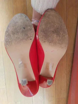 Zapatos tacón T-40 a reparar