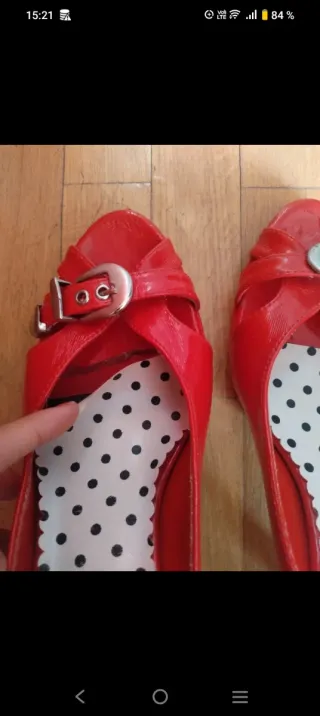 Zapatos tacón T-40 a reparar