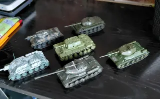 1/72 tanques de combate