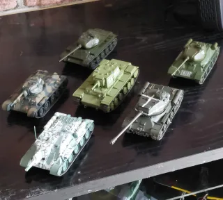 1/72 tanques de combate