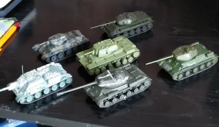 1/72 tanques de combate
