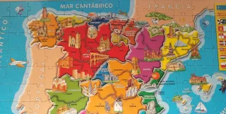 Puzzle Mapa Provincias de España 150 Piezas