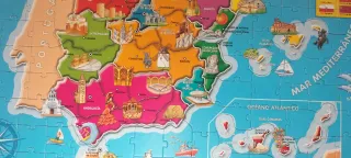 Puzzle Mapa Provincias de España 150 Piezas