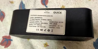 Despertador digital Bluetooth con altavoz