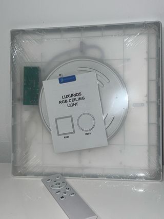 Lámpara de techo LED cuadrada DODOPEN