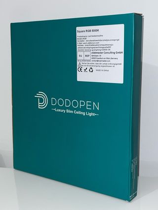 Lámpara de techo LED cuadrada DODOPEN