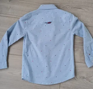 Camisa Tommy Hilfiger Talla 5-6 Azul