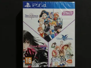 PRECINTADO TALES OF ZESTIRIA+BERSERIA+VESPERIA PS4