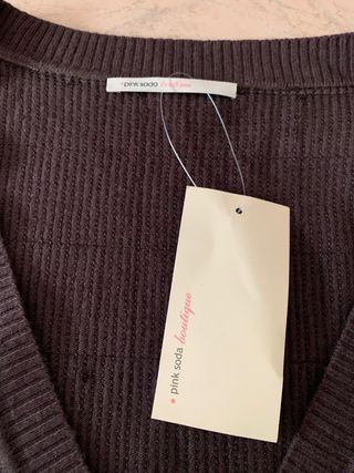 Cardigan con paillettes iridescenti grigie donna