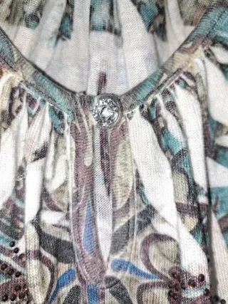 Camisa estampada talla única