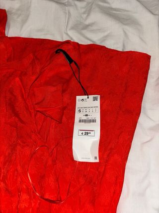 Vestito Zara TRF Collection Rosso