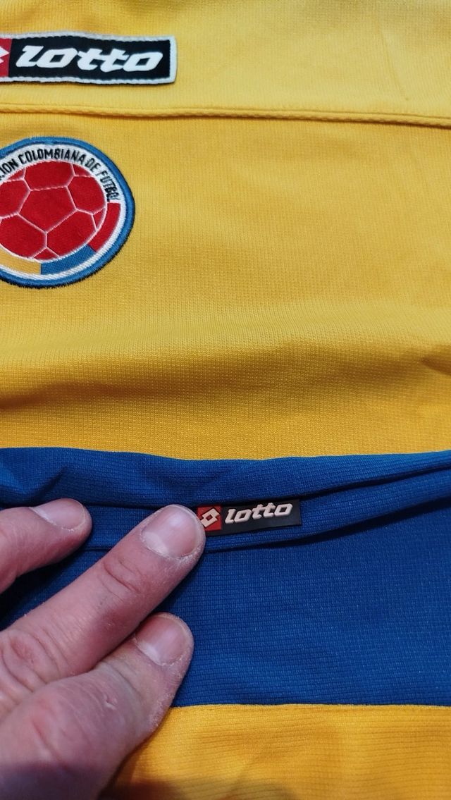 Camiseta seleção Colômbia 2003/04