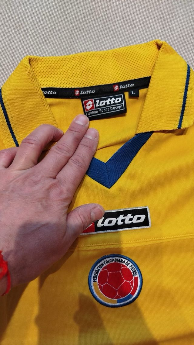 Camiseta seleção Colômbia 2003/04