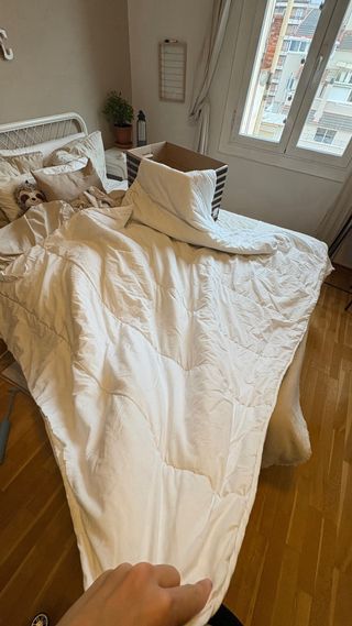 Edredón SMÅSPORRE IKEA 150x200 Blanco