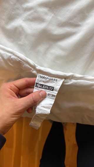 Edredón SMÅSPORRE IKEA 150x200 Blanco