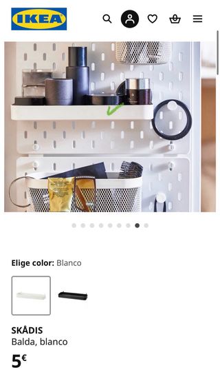 Tablero organizador Ikea