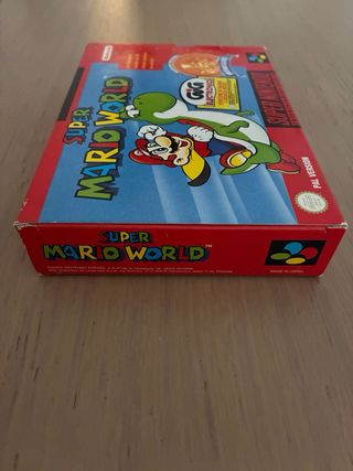 Super Mario World SNES PAL Completo