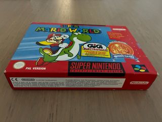 Super Mario World SNES PAL Completo