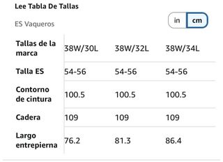 Pantalón Lee Extreme Motion Talla 38W/32L