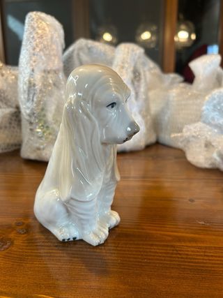 Basset Hound Porcelanas Sanbo 14cm