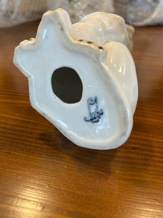 Basset Hound Porcelanas Sanbo 14cm
