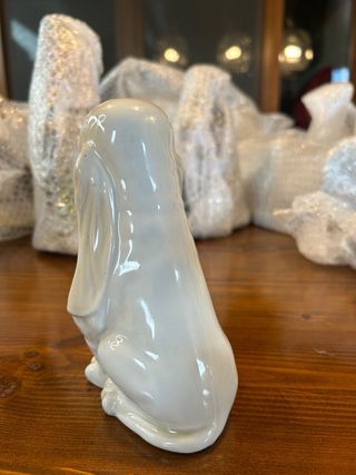 Basset Hound Porcelanas Sanbo 14cm