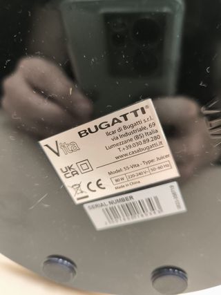 Exprimidor Bugatti VITA Lujo