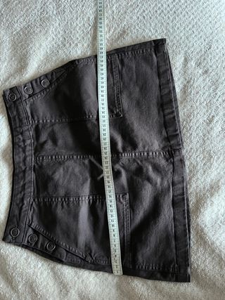 Falda básica marrón chocolate Brownie Ideal