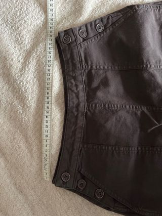 Falda básica marrón chocolate Brownie Ideal