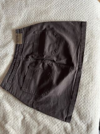 Falda básica marrón chocolate Brownie Ideal