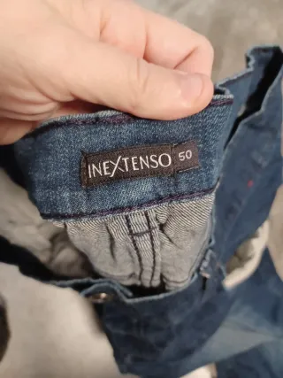 Pantalón vaquero corto hombre T.50