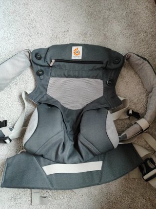 Mochila Ergobaby 360 Cool Air Carbon Grey