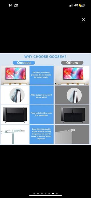 NUEVO Protector Pantalla TV   32 Pulgadas