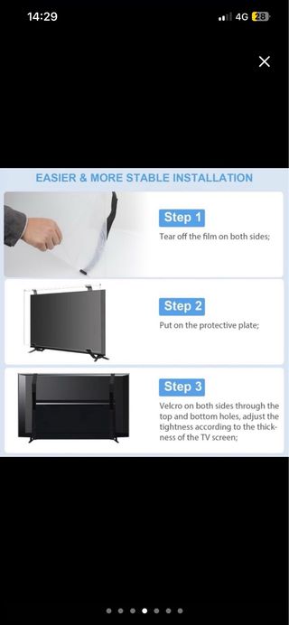 NUEVO Protector Pantalla TV   32 Pulgadas