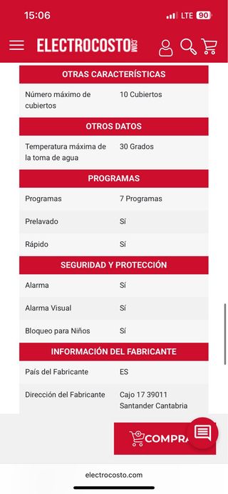 Lavavajillas TEKA EXPERTCare