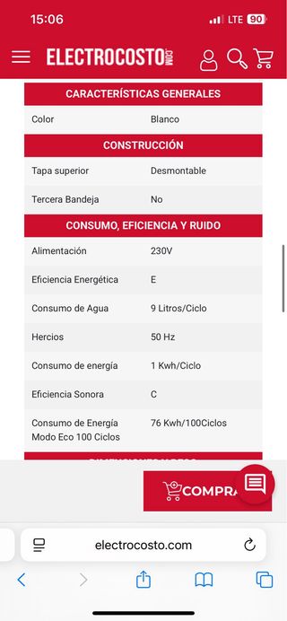 Lavavajillas TEKA EXPERTCare